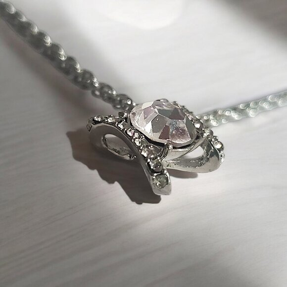 CHARTER CLUB Crystal Pendant Necklace & Stud Earrings Set - Picture 2 of 5